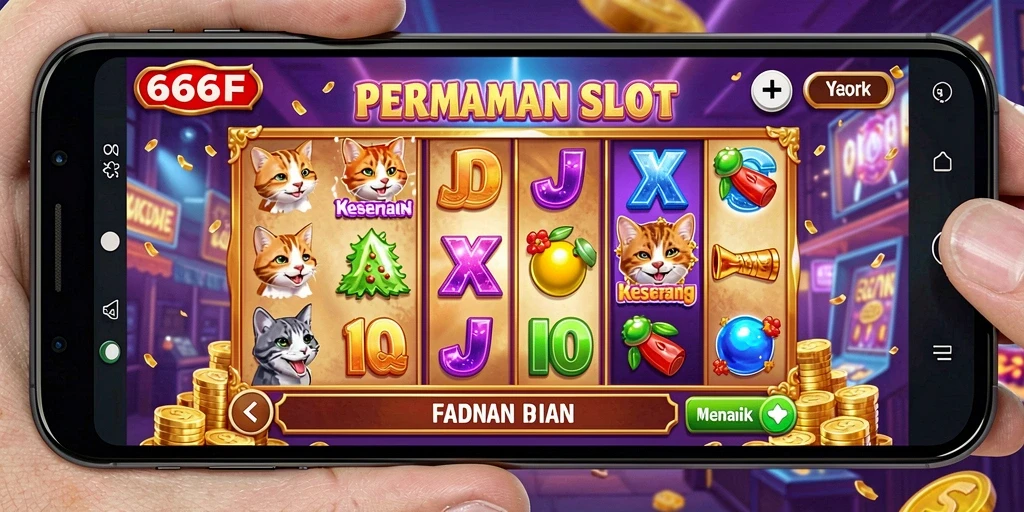 Tampilan gameplay Slot yang menarik dan interaktif di 666F.