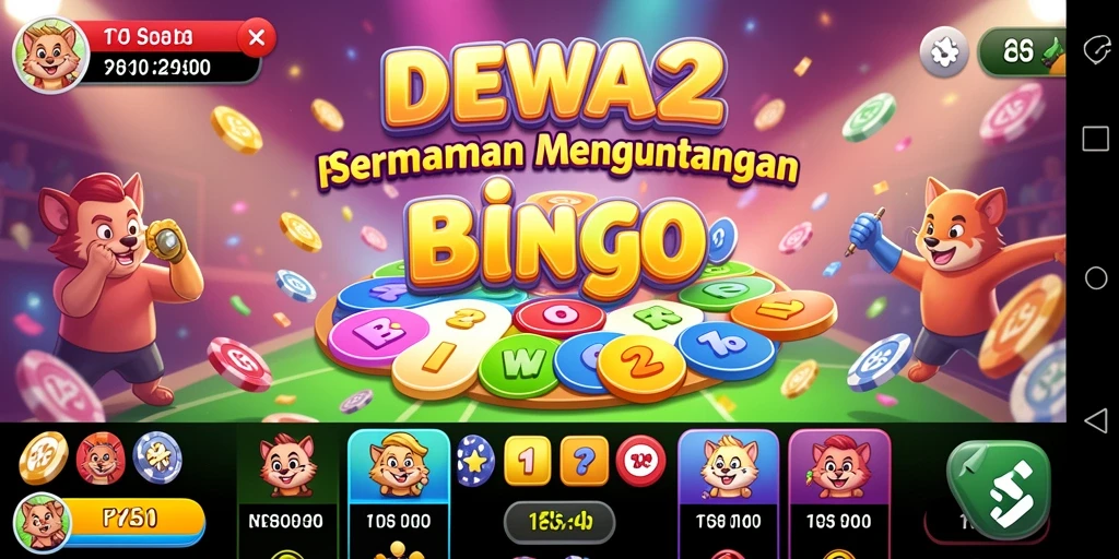 Tampilan gameplay seru dan interaktif di DEWA22.