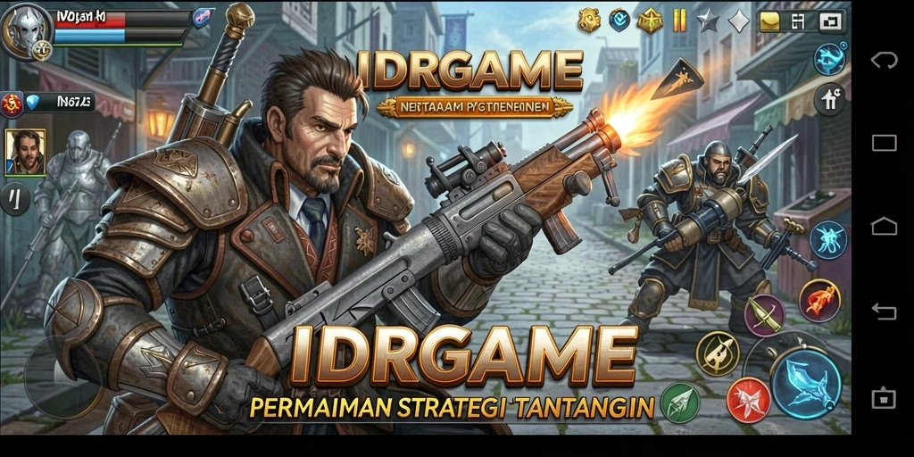 Tampilan gameplay menarik dan strategi mendalam dari IDRGAME.